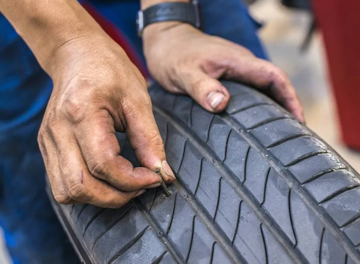 flat tyre repair