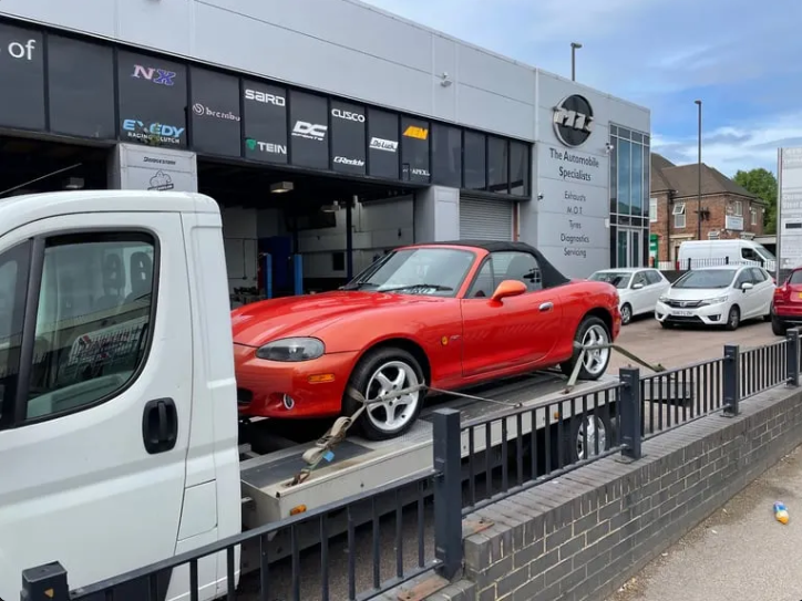 car towing